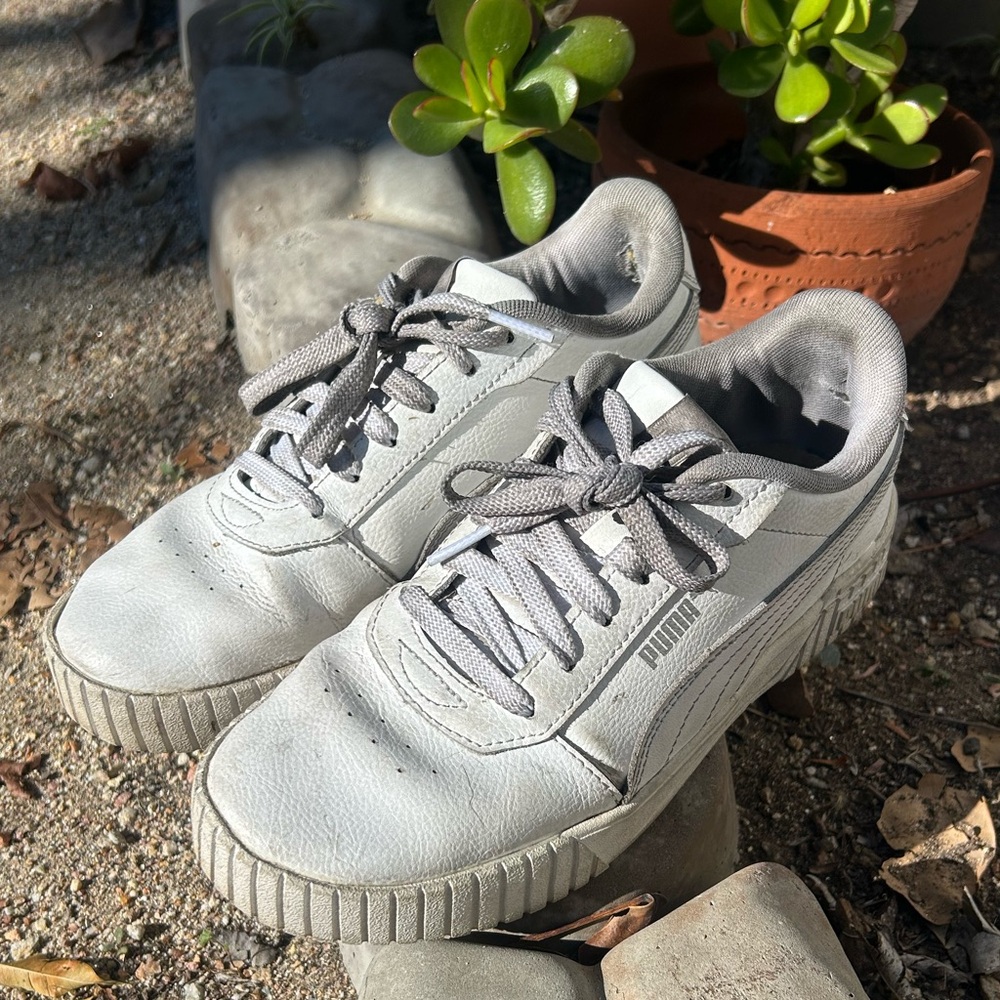 Puma Carina 2.0 White Sneakers